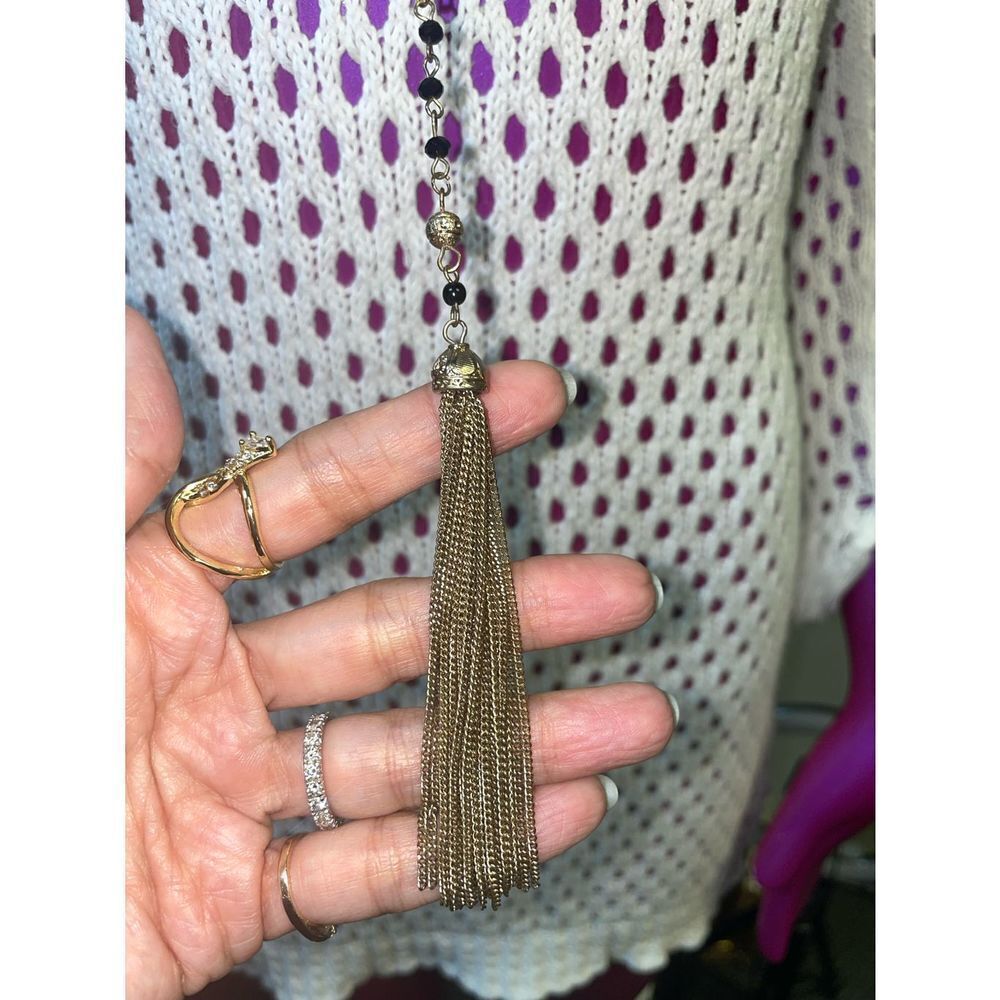 Long Tassel necklace 